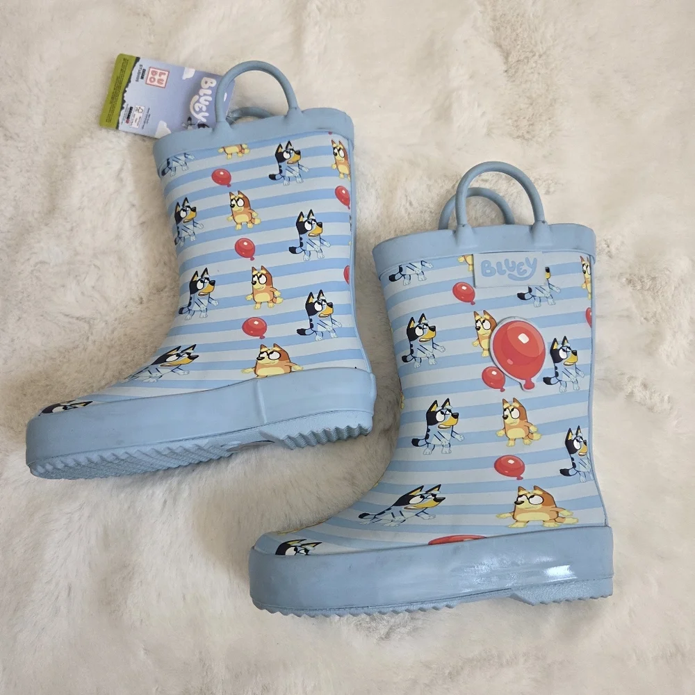 Bluey Kids Rainboot Toddler Size 7